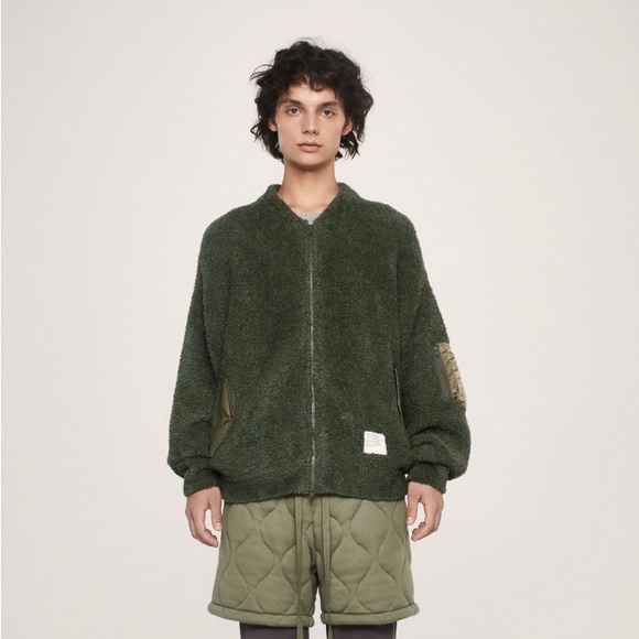 Gelato Pique 【MISTERGENTLEMAN×HOMME】POWDER MA-1 BOULSON Jacket - Picture 2 of 4